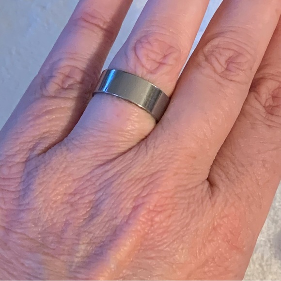 Stainless steel silver band - Picture 4 of 7